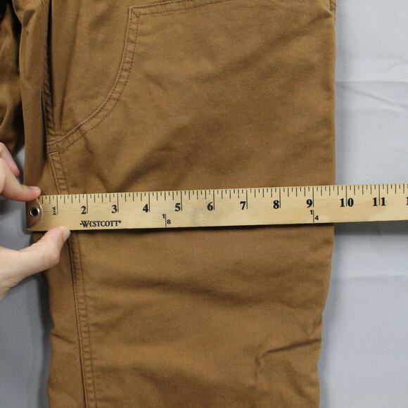 Carhartt Overalls Womens XS Brown Loose Fit Duck Canvas Bib Workwear Carpenter - Picture 11 of 12